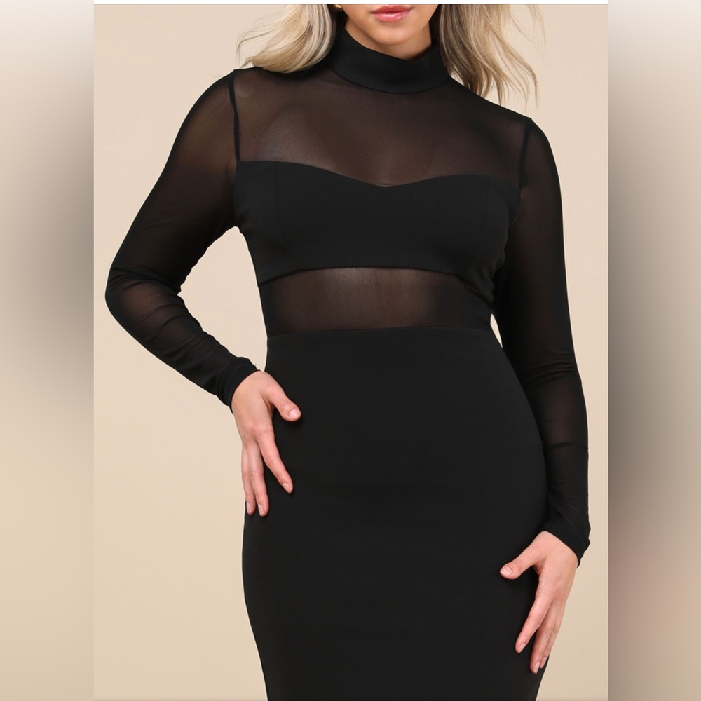 Elegant Black Evening Dress